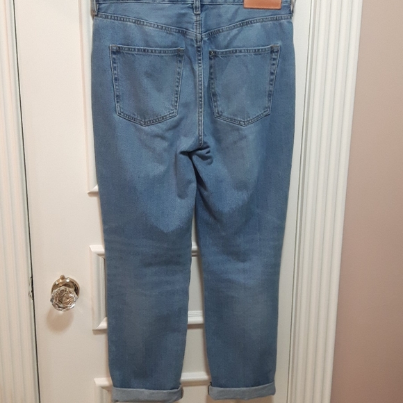 High waisted boyfriend jeans with studs - Picture 5 of 5